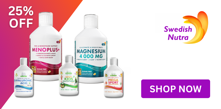 25% off Swedish Nutra